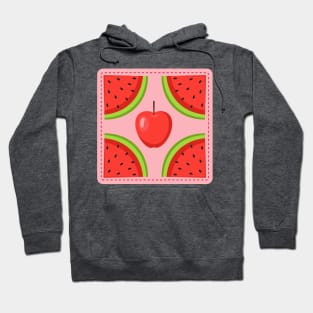 Apple Watermelon Fusion Hoodie